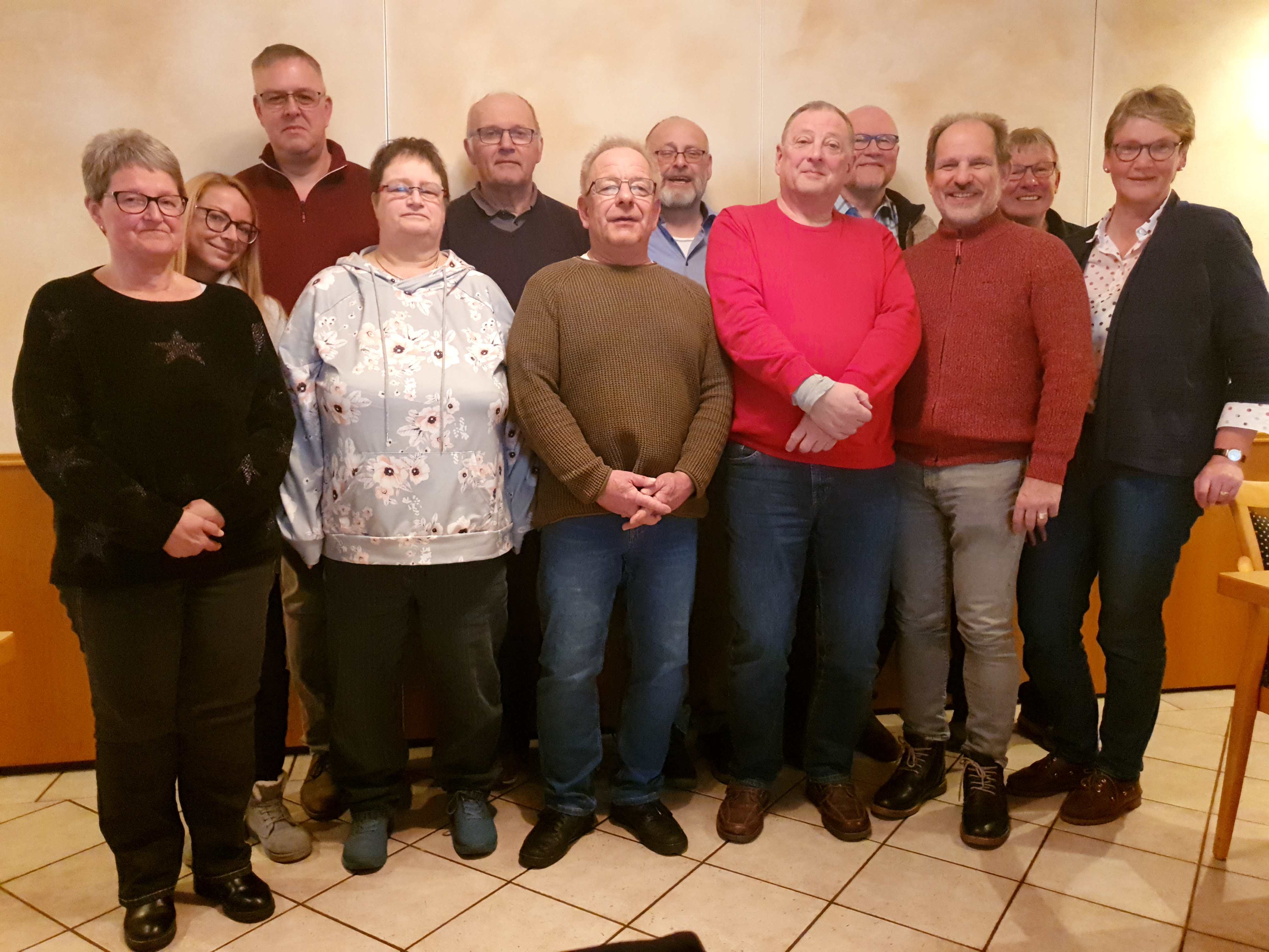 Vorstand und geehrte 2025